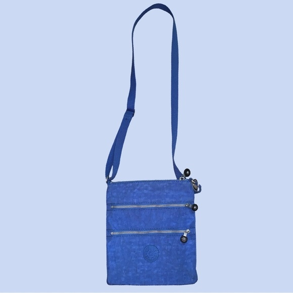 Kipling Handbags - Kipling Keiko Crossbody Bag Deep Sky Blue (AC7905)  8 X 9 X 1/2"  12-24" Drop